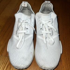 White and Rose Gold ADIDAS NMD R1